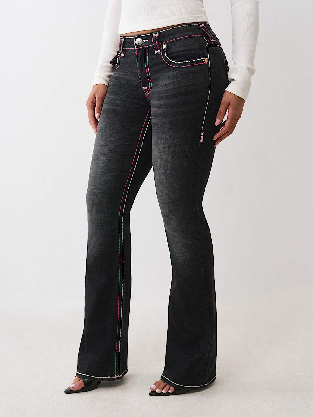 BECCA MID RISE SUPER T BOOTCUT JEAN